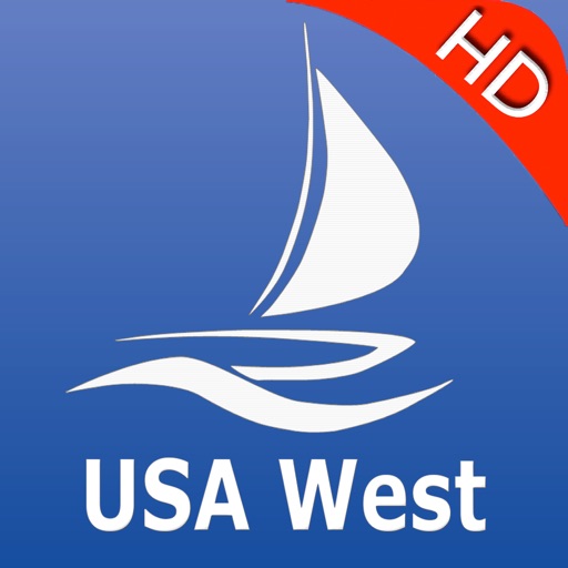 USA West Nautical Charts Pro