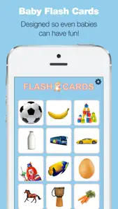 Baby Flash Cards - My First Words Game for Boys and Girls screenshot #1 for iPhone