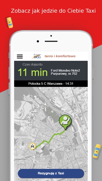 KORPO TAXI Warszawa 22 196 24