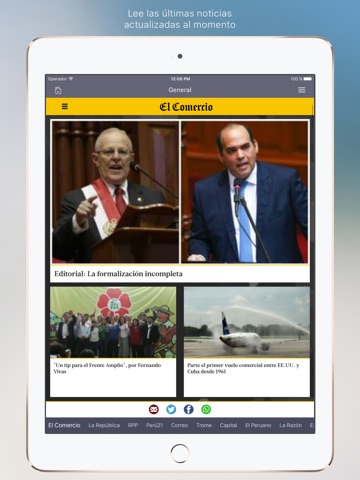Periódicos Peruanos screenshot 3