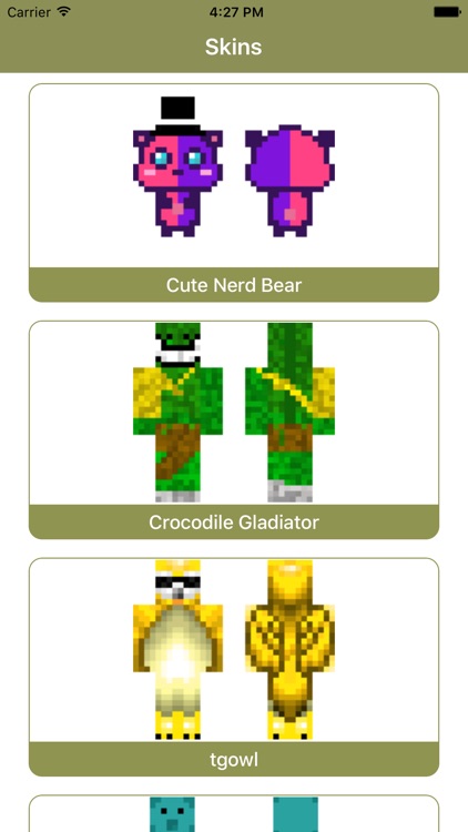 Animal Skins for Minecraft PE - Cape Skins MCPE screenshot-3