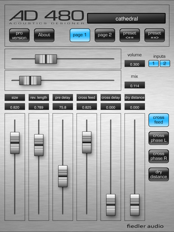 Screenshot #4 pour AD 480 basic - Studio Reverb