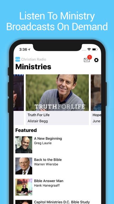 Christian Music and Talk Radio screenshot 2