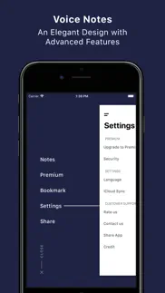 dictado de voz para notes iphone capturas de pantalla 3
