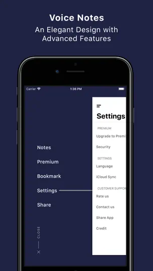 Captura de pantalla de Dictado De Voz Para Notes en iPhone 3