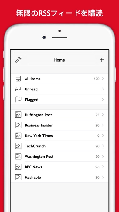 Free RSS Reader紹介画像2