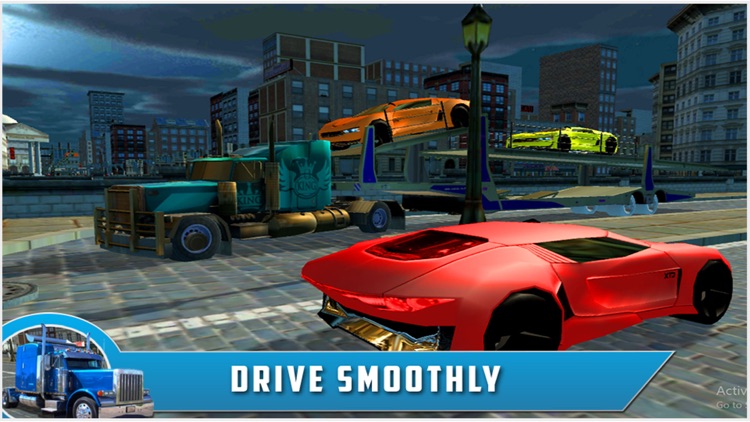 Crazy Sports Car: Delivery Trailer Truck screenshot-3