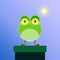 Let Frog Up is all about jumping on blocks to stack them as high as you can, keeping your balance, and looking good doing it