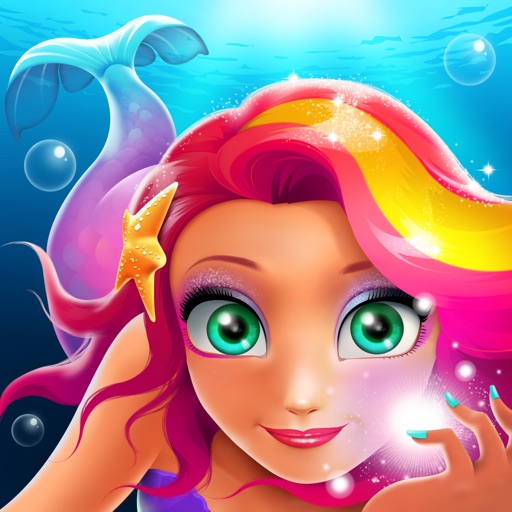 Magic Mermaid Salon - Dress up for mermaid king's royal birthday prom iOS App