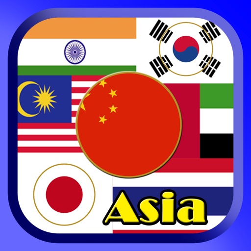 Country Flags In Asia Of The World And Quiz Games iOS App
