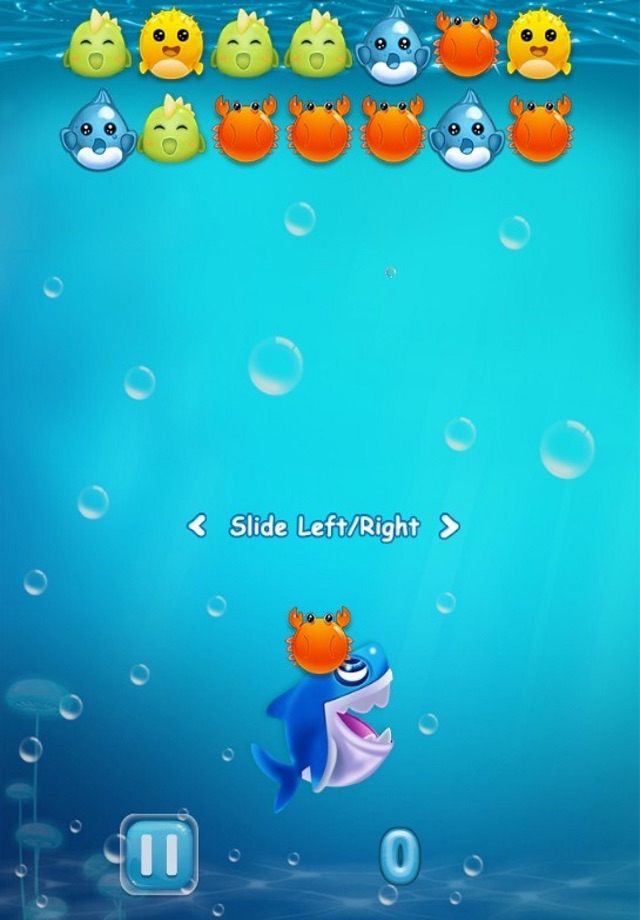 Bubble Shark Crazy Game - A fun & addictive puzzle screenshot 3