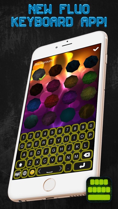 Screenshot #3 pour LED clavier gratuit – Néons thèmes et claviers rougeoyants avec des polices de couleur