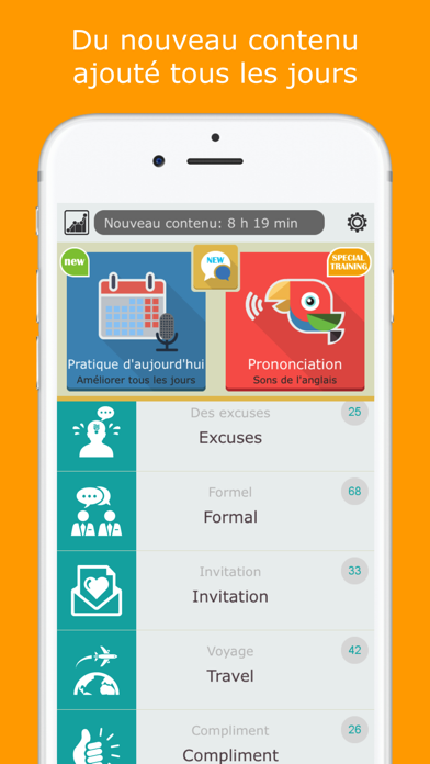 Screenshot #3 pour Speakit: Parler l'Anglais