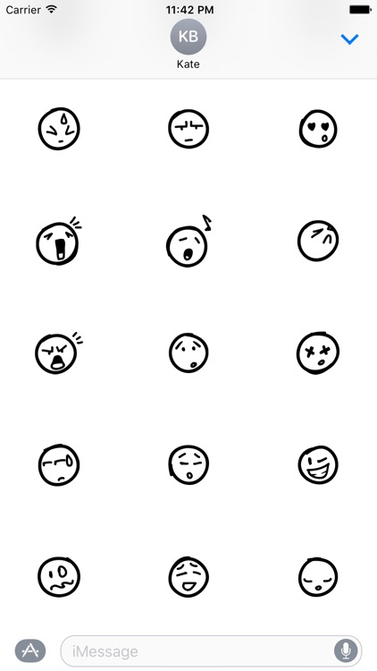 Doodle Emoji Stickers
