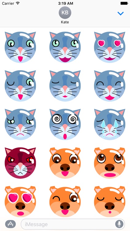 Opposite Ball Stickers