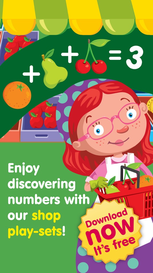 Shop & Math - Games for Toddlers to Learn Counting - 3.4 - (iOS)