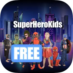 SuperHeroKids - Stickers Free app icon