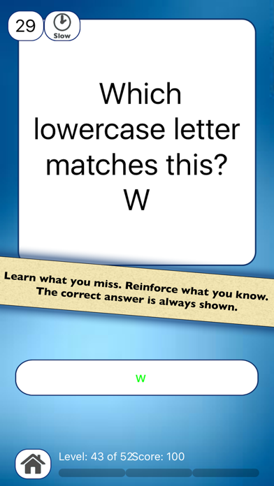 Screenshot #3 pour Alphabet Learning Letters Quiz