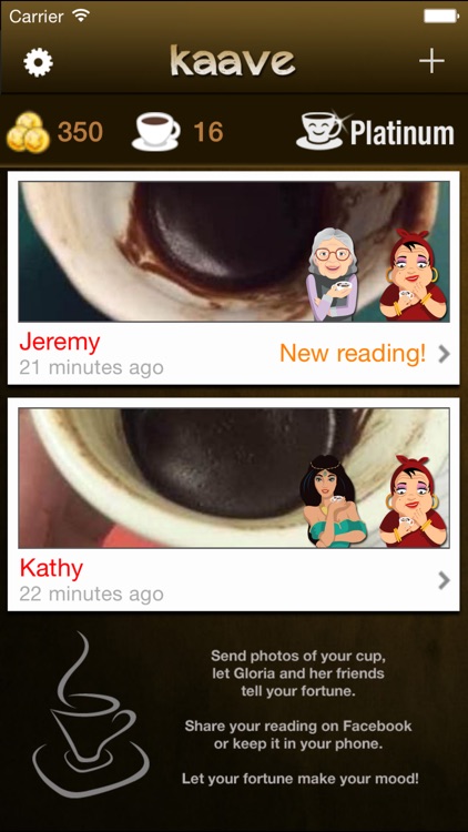 Kaave - Coffee Cup Fortune Readings