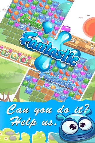 Jelly Garden puzzle : 3 Match Free Gameのおすすめ画像4