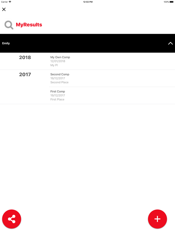 DanceAus Connect iPad screenshot