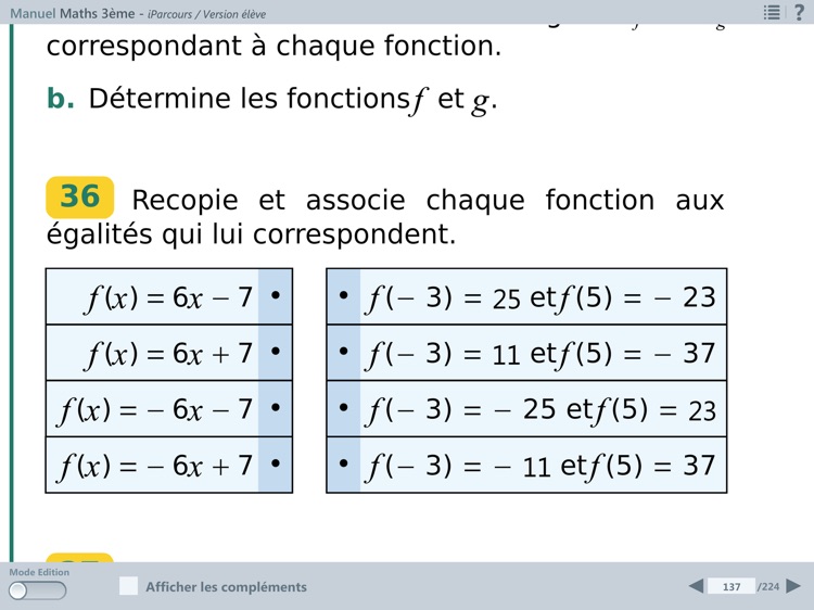 iParcours Maths 3e screenshot-3
