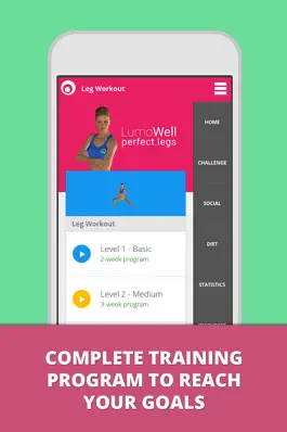 Game screenshot Leg Workouts Lumowell Training mod apk