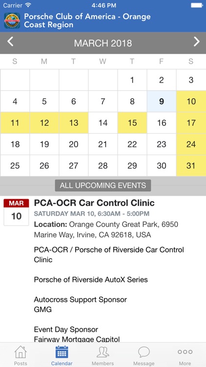 Porsche Club of America (OCR)