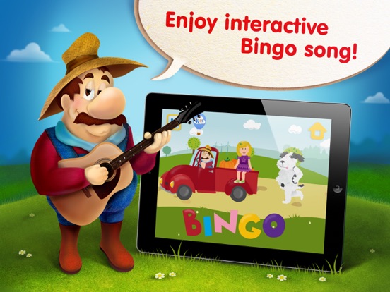 ABC Bingo Song for Kids: learn alphabet and phonics with karaoke nursery rhymes на iPad
