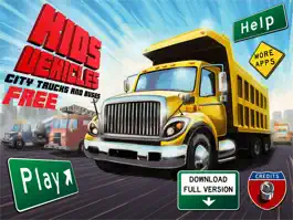 Game screenshot Kids Vehicles: City Trucks & Buses HD Lite mod apk
