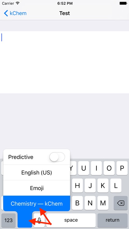 kChem - Chemistry Keyboard screenshot-4