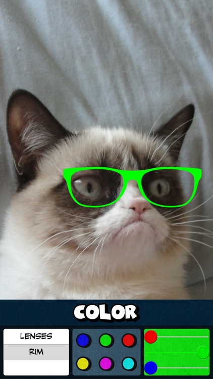 Glasses Color Stickers