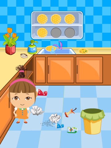 エイミーは家を掃除するのを助けて、ハウスクリーニングのゲームのおすすめ画像5