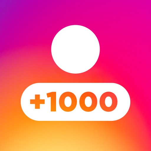 1000 followers - f4f instagram followers - 1000+ followers icon