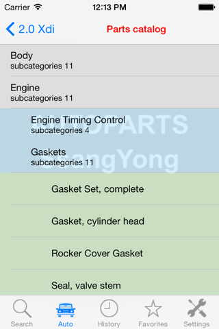 Autoparts for SsangYong screenshot 4