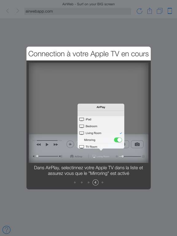 Screenshot #5 pour Navigateur web pour Apple TV