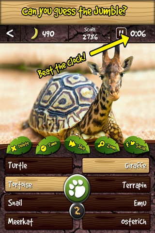 Jumble Zoo Lite screenshot 2