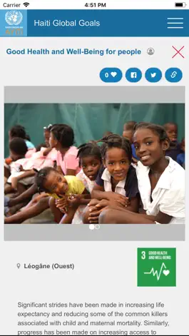 Game screenshot Global Goals Haiti apk