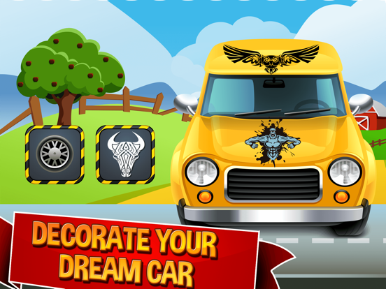 Kids Car Wash Shop & Design-free Cars & Trucks Top washing cleaning games for girls iPad screenshot
