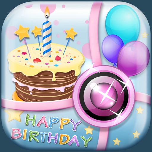 Birthday Picture Collage Maker – Cute Photo Editor Icon