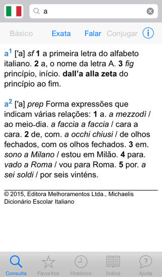 Michaelis Escolar - Italiano Screenshot