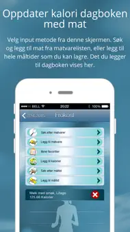 Kaloriteller - Slanke app iphone bilder 1