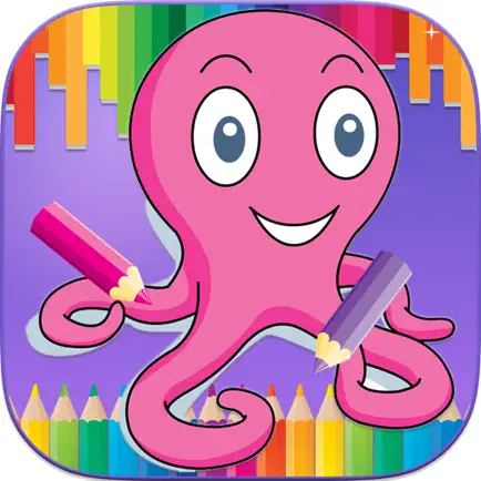 Ocean Animals Coloring Book - for Kids Cheats