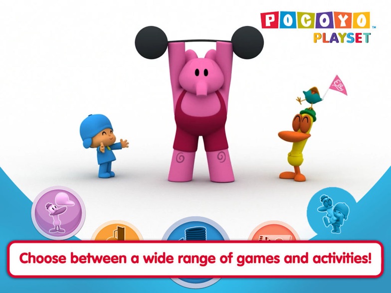 Kids Pocoyo Playset Game Pocoyo Playset Friendship IPad App