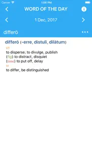 collins latin dictionary iphone screenshot 1