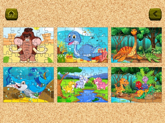Screenshot #5 pour Dino Puzzle Jeux De Puzzle Gratuits - Dinosaures