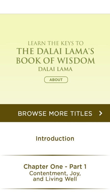Meditations for The Dalai Lama's Book Of Wisdom