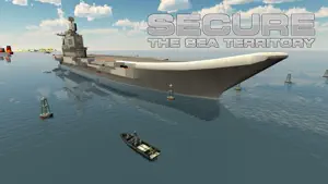 Army Boat Sea Border Patrol – Real mini ship sailing & shooting simulator game screenshot #2 for iPhone