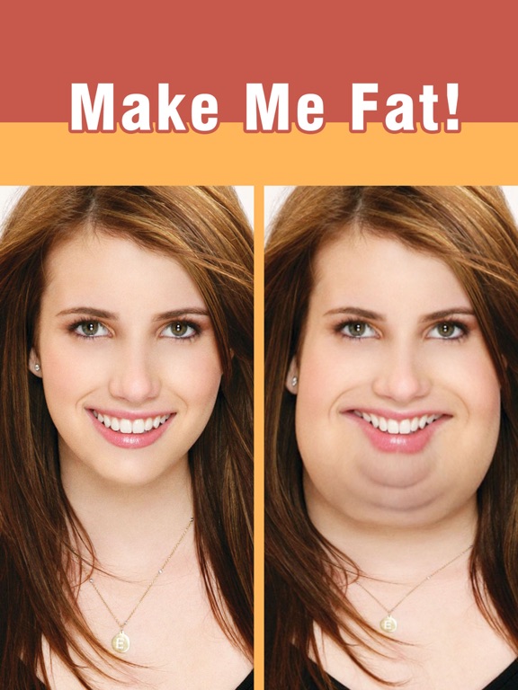Screenshot #1 for Make Me Fat -Crazy Funny Plump Face Changer Booth