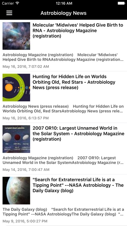 Astronomy & Space News Pro